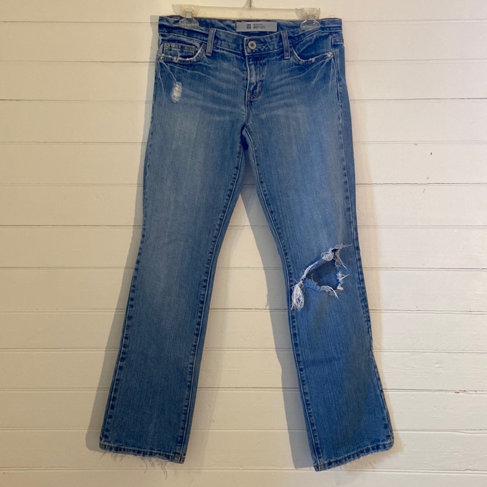 Gap 4 Boycut denim blue jeans